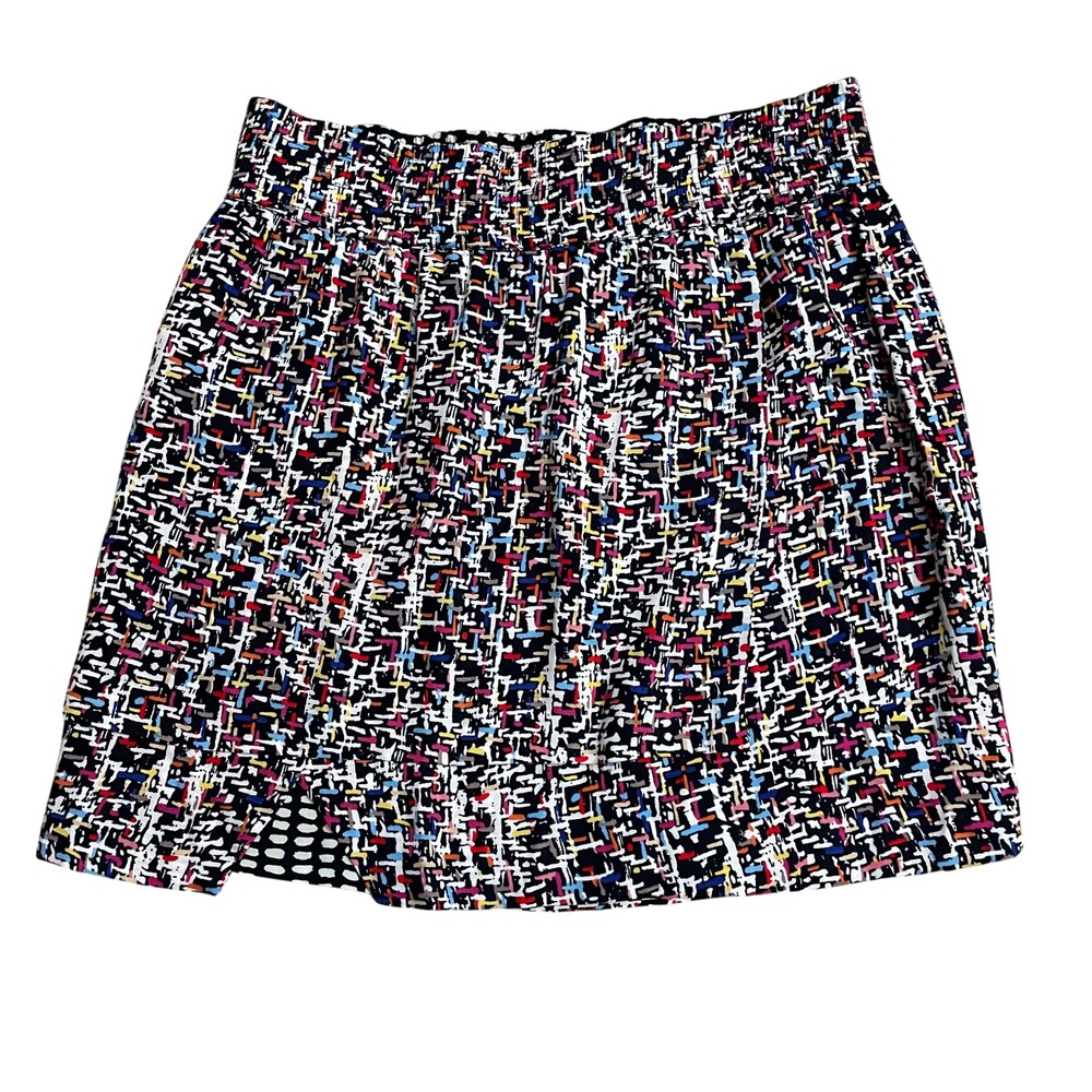 Cabi Medium Skirt Elastic Waist‎ Slip On (could be reversible) Colorful